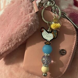 Rooster keychain